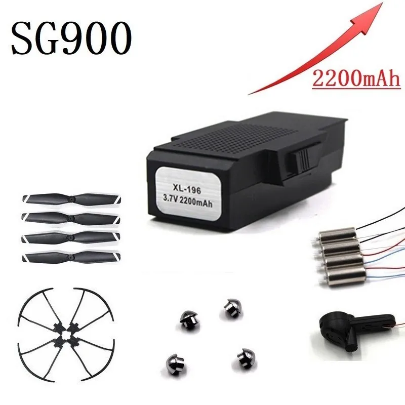 Обновленная батарея для SG900 F196 X196 X192 3 7 V 2200mAh Lipo радиоуправляемого дрона вертолета