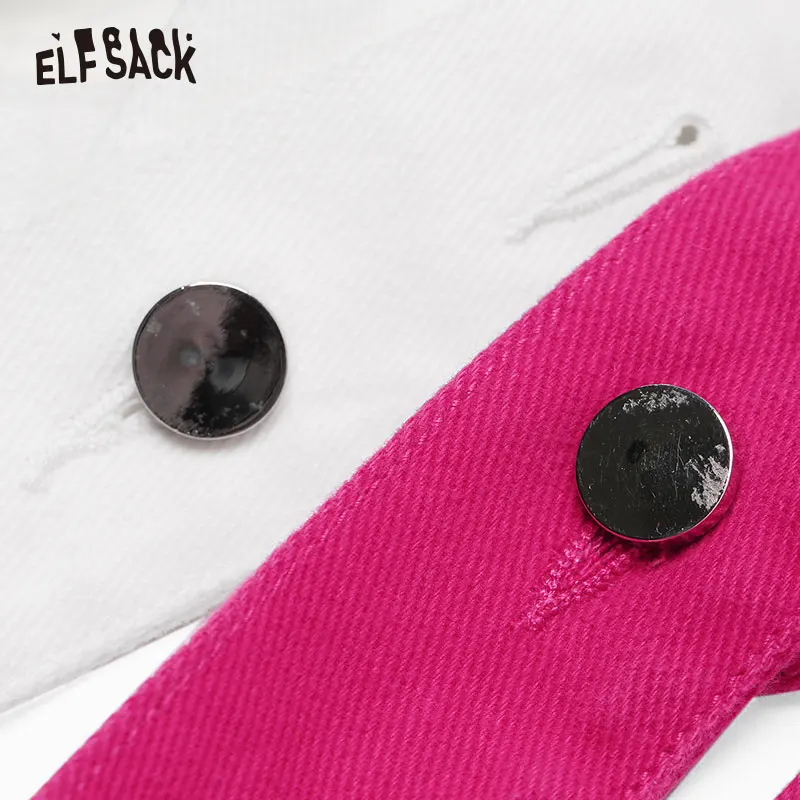 Женское платье ELFSACK винтажное А силуэта на хлопковой основе с поясом 2019|Женские