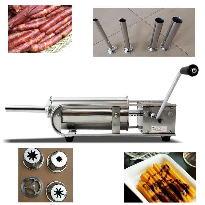 2-литровый ручной ГОРИЗОНТАЛЬНЫЙ КОММЕРЧЕСКИЙ испанский чуррера устройство для