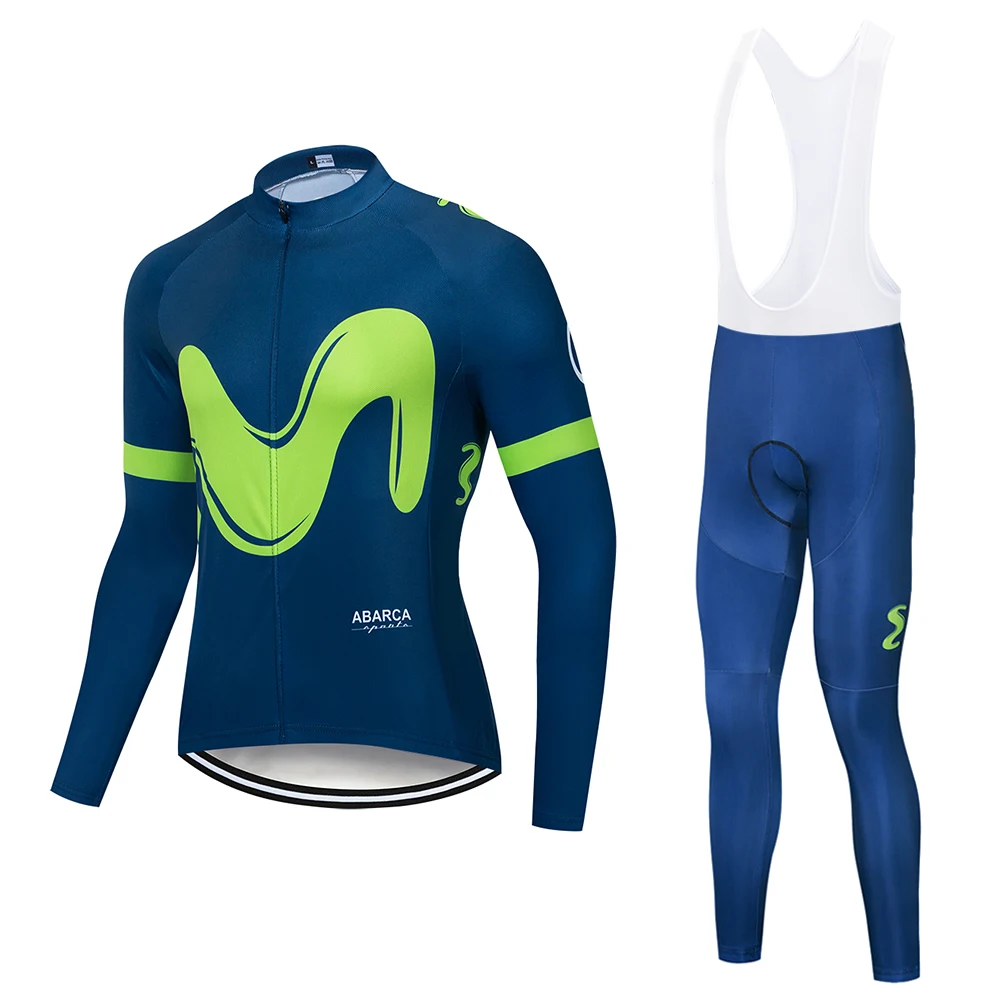 M 2019 мужские осенние с длинным рукавом Велоспорт Джерси Набор гоночный