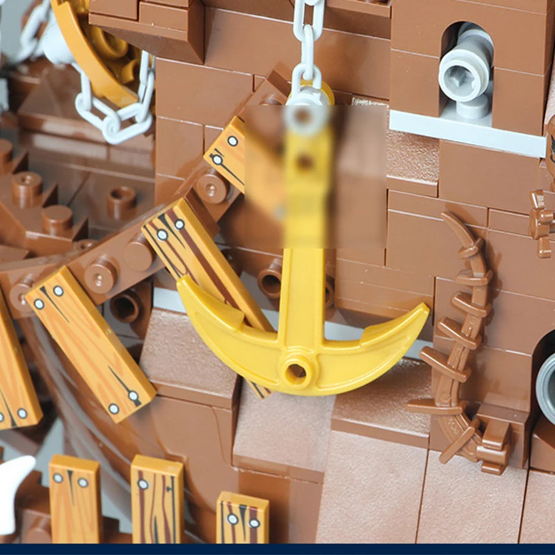 Lepin 16016 3652 шт. серия фильмов летающие блоки Dutchman Кирпичи игрушки для детей