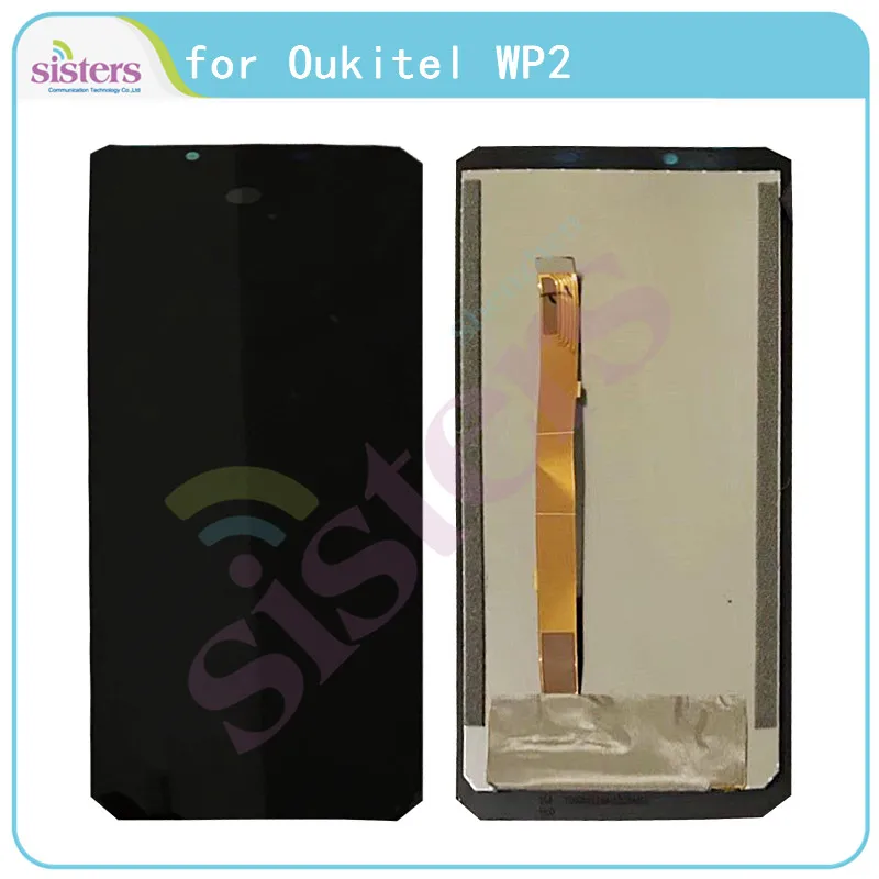 

ЖК-дисплей для Oukitel WP2, ЖК-экран для Oukitel WP2, сенсорный экран, дигитайзер, ЖК-дисплей в сборе, замена телефона, оригинальный 6,0 ''тест