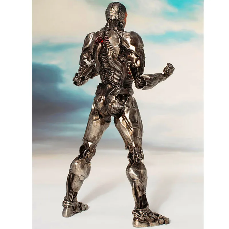 Лига Справедливости супергерой киборг Вик Стоун ARTFX + Статуя vicстоун 1/10 Масштаб