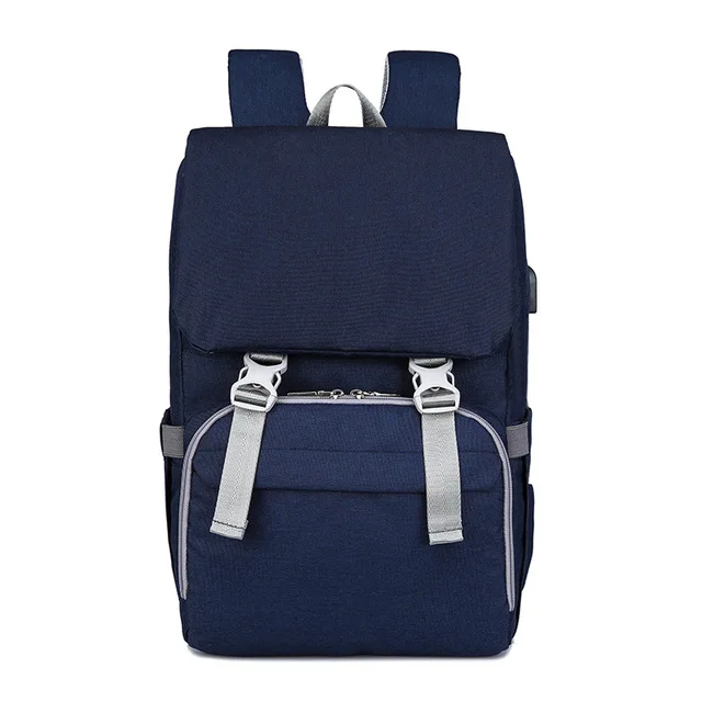 Синий Сумка для молодых мам сумки для кормления сумка для ухода за ребенком Wetbag водостойкий рюкзак Открытый Близнецы Детские пеленки мешок - Цвет: Синий