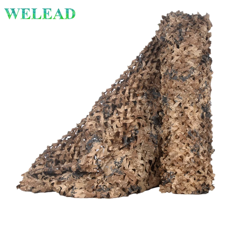 WELEAD простой 1 5 широкий Пустынный цифровой охотничий камуфляжная сетка пляжное