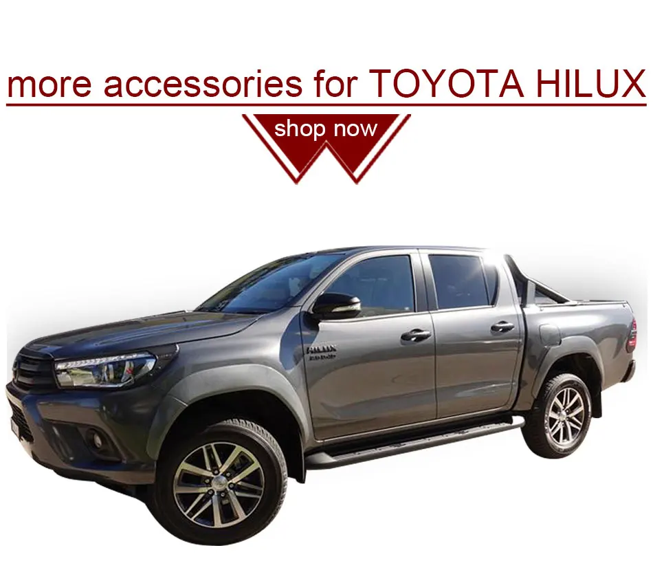 Аксессуары для стайлинга автомобилей крышка для Toyota Hilux Revo