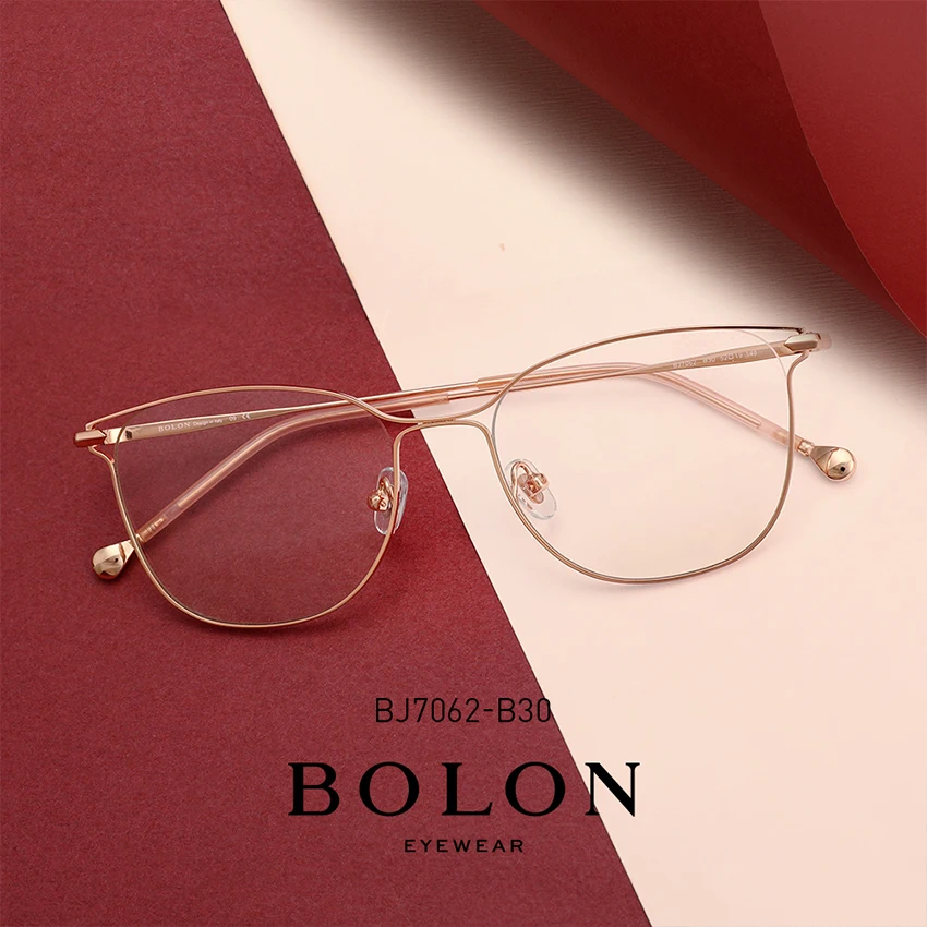

Оправа для очков BOLON кошачий глаз для женщин, высококачественные модные женские очки «кошачий глаз», BJ7062