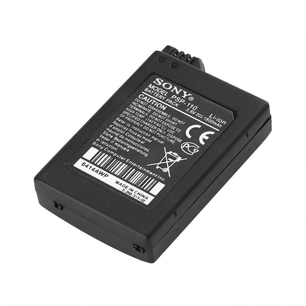 1800mAh 3,6 v Сменный аккумулятор для sony psp 1000 psp-110 консольный Аккумулятор для sony портативная консоль литий-ионная батарея