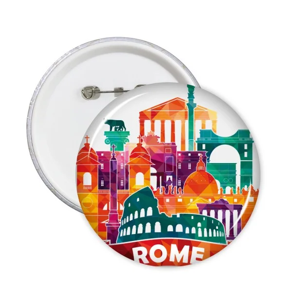 5 шт. круглый значок с рисунком италия венеция|badge button|pin badge buttonbadge pin button |