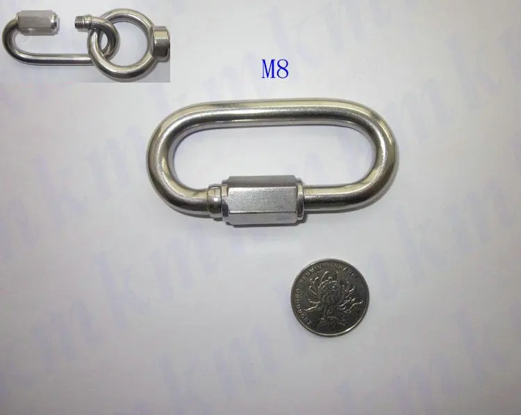 Высокопрочная быстросъемная звеньевая звезда M6 AISI304 из нержавеющей стали |