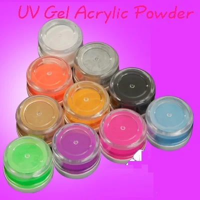 Акриловый порошок для дизайна ногтей 10 цветов|powder magic|powder dispenserpowder nail art |