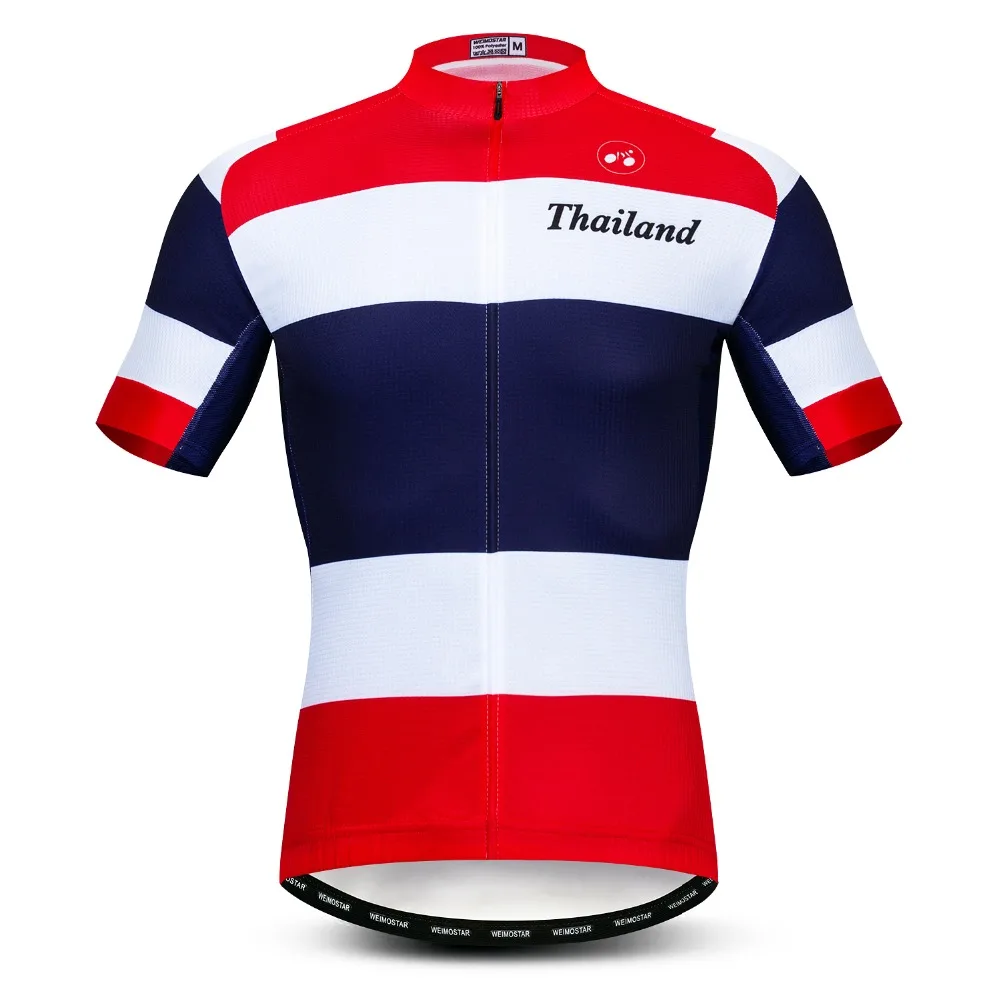 New Tailand Men's Cycling Jersey Shirts Short Sleeve Funny Bicycle MTB Bike Tops Clothing Maillot Ropa Ciclismo | Спорт и
