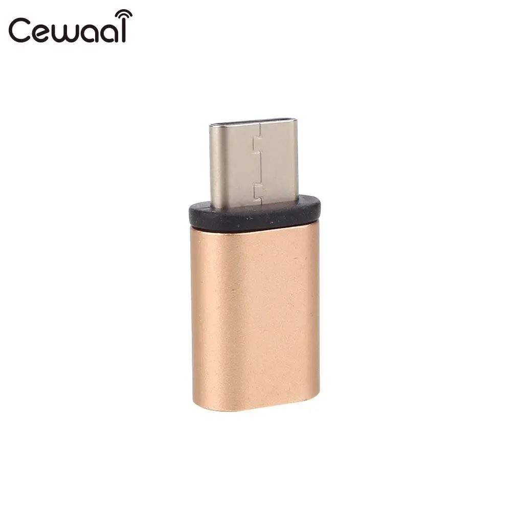 Универсальный адаптер из алюминиевого сплава type-C для зарядки Micro usb мобильного