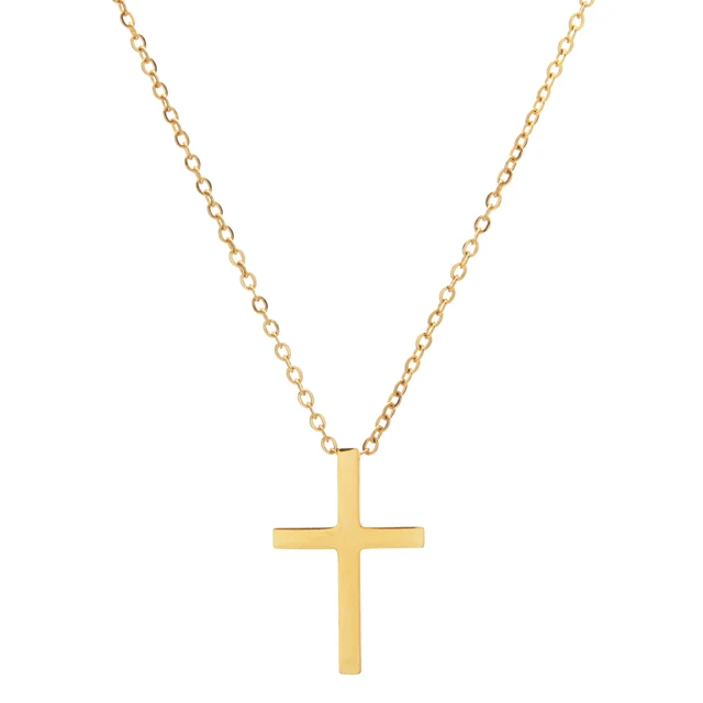 Stainless Steel Cross Pendant Necklaces 1