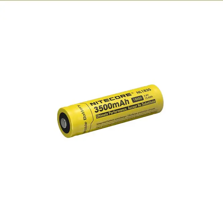 1 шт. перезаряжаемый литий-ионный аккумулятор Nitecore NL1835 18650 3500 мАч (новая версия