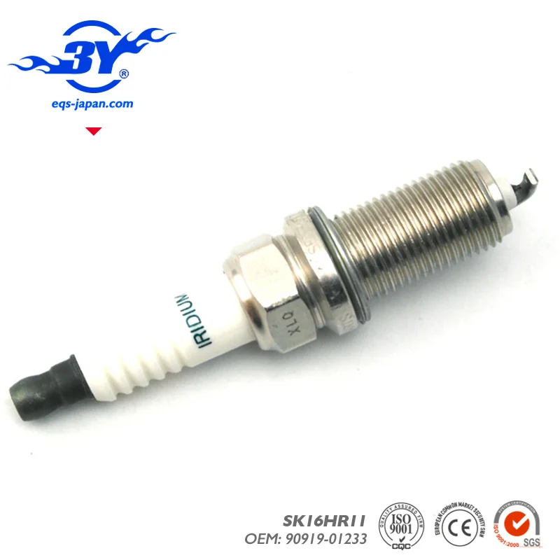 Набор (4) SK16HR11 90919 01233 Иридиум Spark Вилки для Toyota 4runner FJ Cruiser Highlander Sienna Tundra Venza Scion