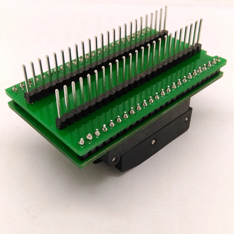 QFP48 TQFP48 LQFP48 к DIP48 MCU программатор шаг 0 5 мм IC Размер корпуса 7x7 IC51-0484-806 тестовое