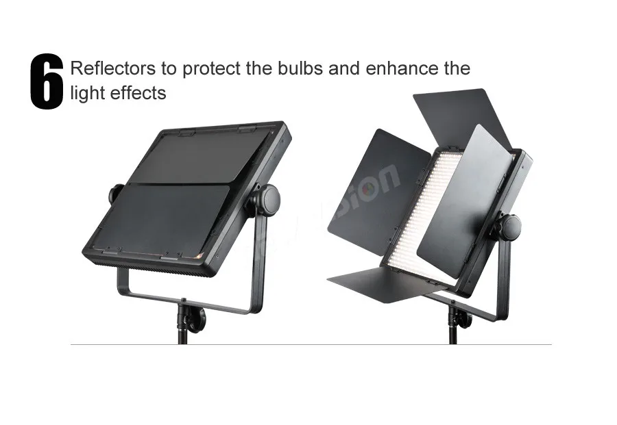 Godox светодиодный 500 W 5600 K белая лампа Светодиодный Свет непрерывного освещения беспроводной пульт дистанционного управления