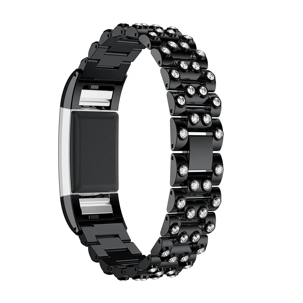 Металлический ремешок для часов Fitbit Charge 2 Женский сменный Браслет наручных