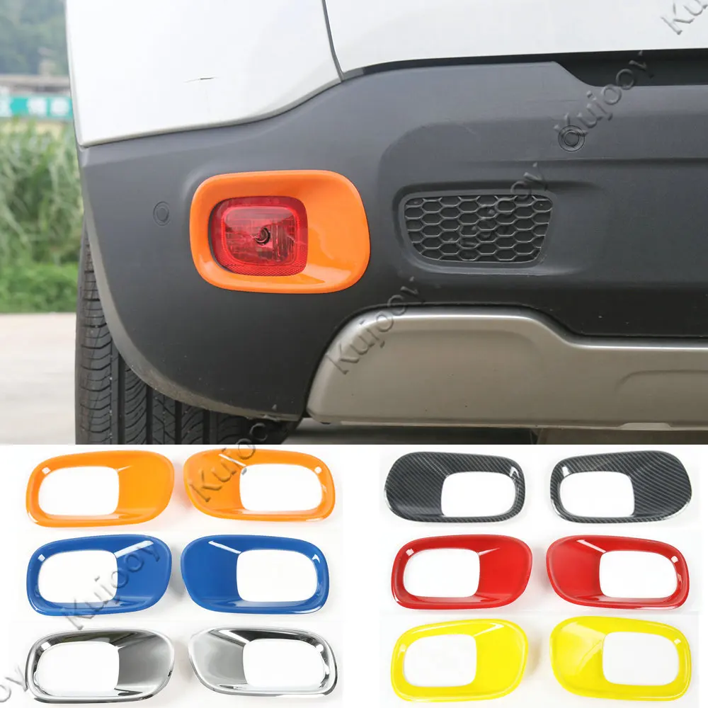 Декоративная рамка для Jeep Renegade 2015 2016 2017 2 шт. цвет