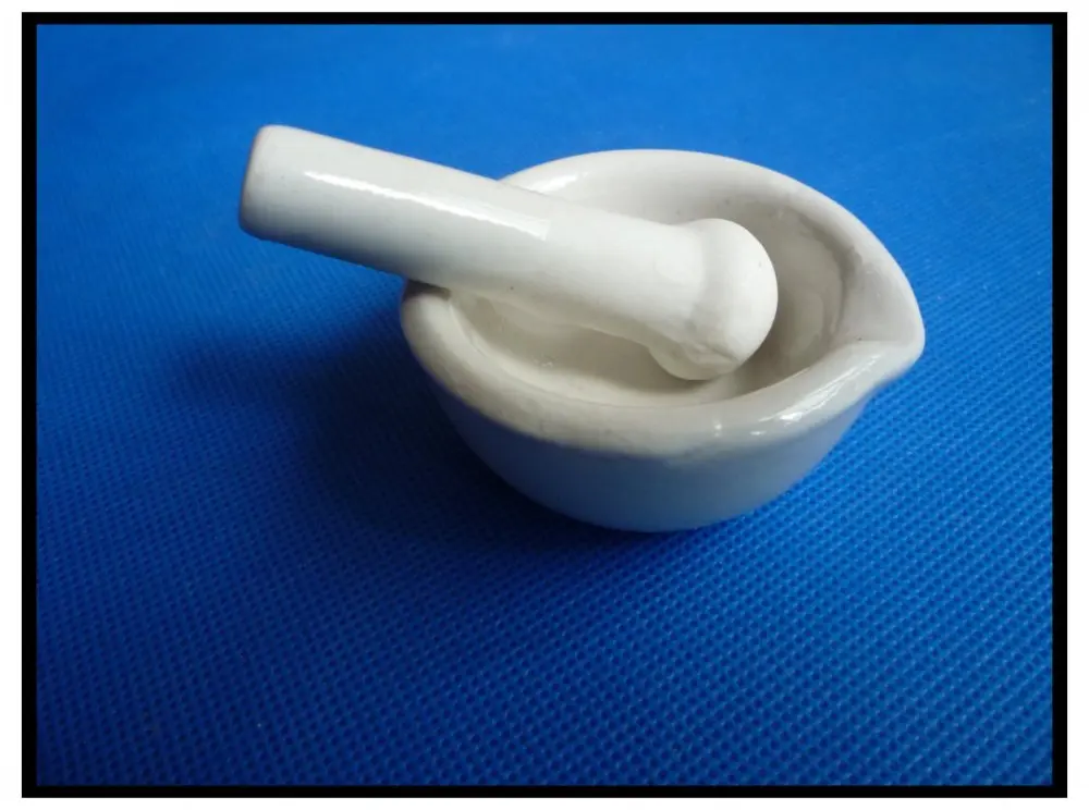 

Lab Porcelain Mortar and Pestle Pharmacy Nurse, 60mm dia (lab consumables)