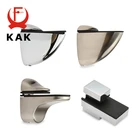 Регулируемые стеклянные зажимы KAK, кронштейны из хромированного сплава