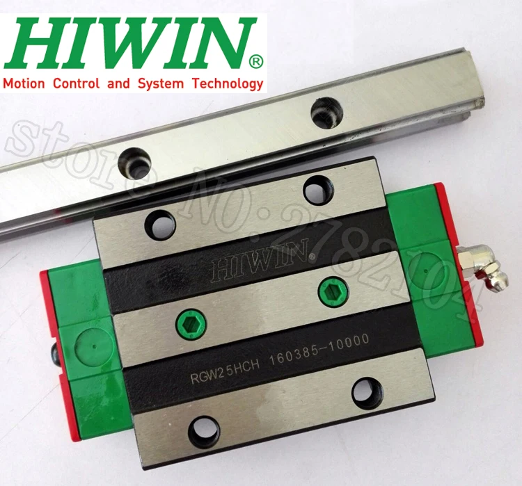 HIWIN RGW35 RGW35CC RG35 Высокая жесткость роликового типа линейный направляющий блок оригинальная HIWIN роликовая линейная направляющая с ЧПУ Запчасти 1 шт