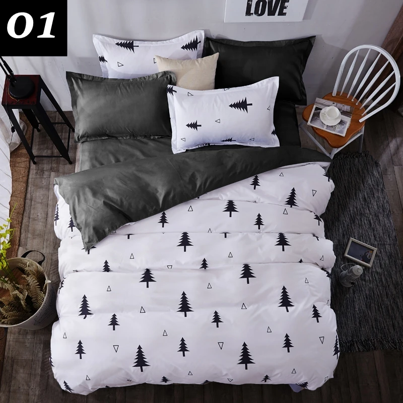 Комплекты постельного белья цвет серый|duvet cover set|bedding setfashion bedding sets |