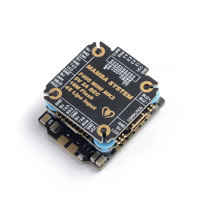 Diatone MAMBA F405 Mini MKII Betaflight Контроллер полета и 25A ESC 2-4S DSHOT600 стек FPV гоночный бесщеточный ESC для RC