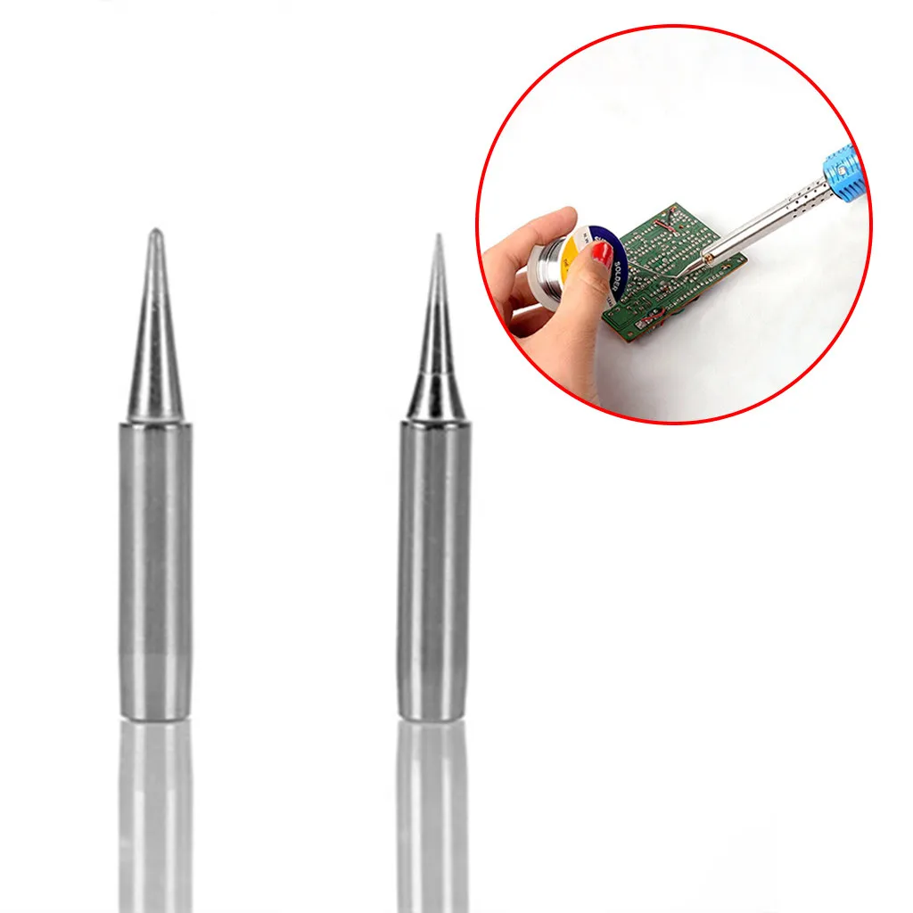 1 шт. новые бессвинцовые наконечники паяльника сменные 900M T I/B насадки для