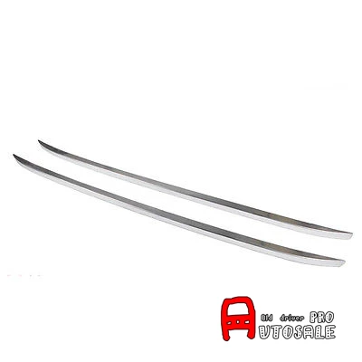 Направляющие на крышу из алюминиевого сплава серебристые рейки боковые