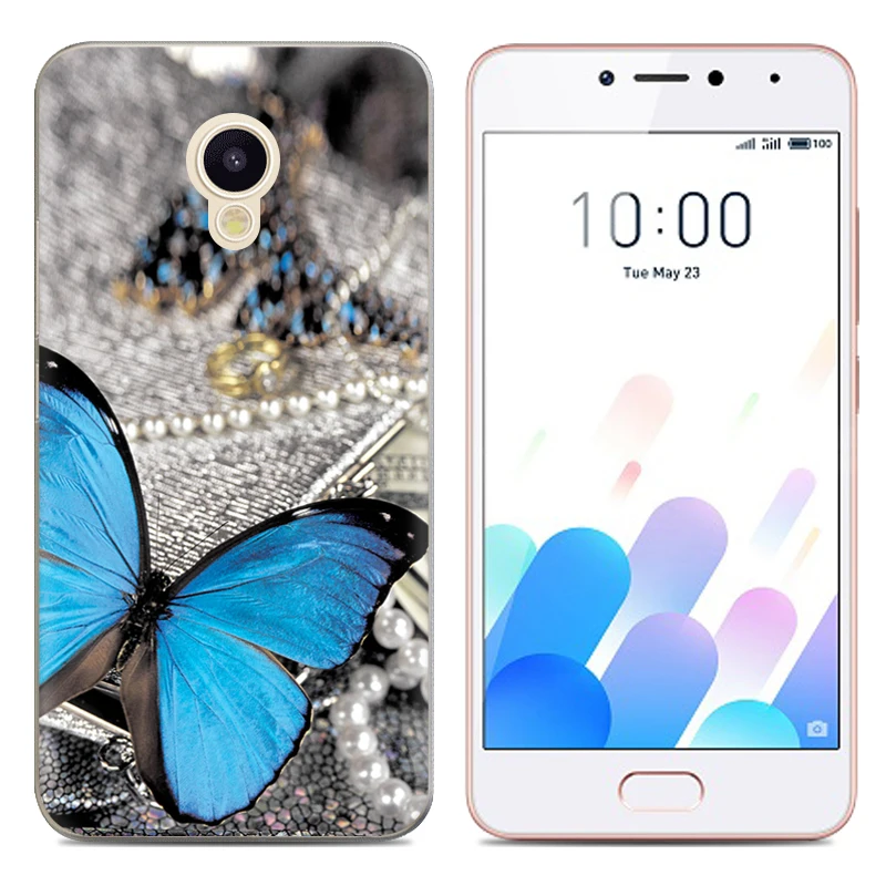 Чехол для телефона Meizu M5c A5 Charm Blue 5-дюймовый милый мультяшный высококачественный