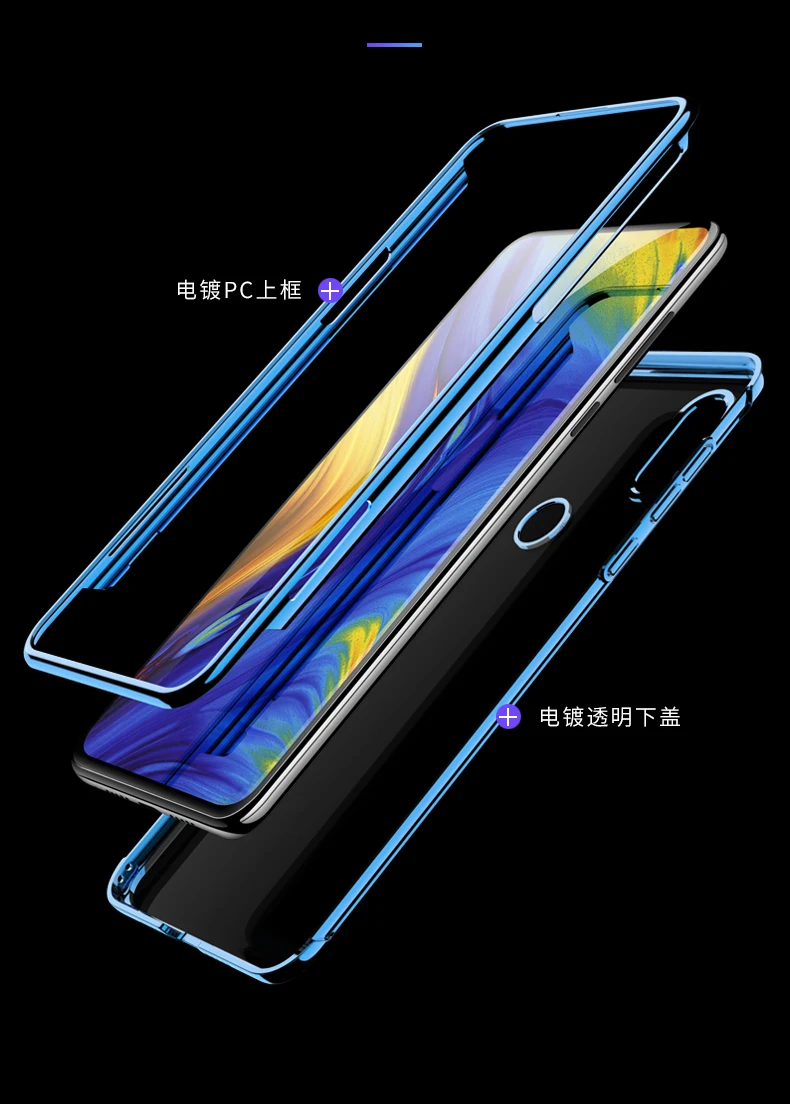 Чехол для mi x 3 Slide shell s для xiaomi mi x 3 mi x3 Роскошный чехол из поликарбоната 360 Полный Чехол, Fundas для xiaomi mi x 3 защитный чехол