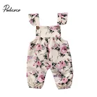 Комбинезон для новорожденных, на бретелях, без рукавов, на возраст 0-24 месяца