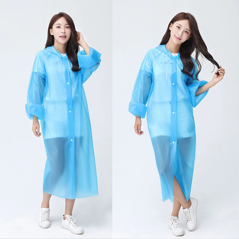 2019 унисекс дождевик для взрослого прозрачный с капюшоном Прямая доставка|Плащи| |