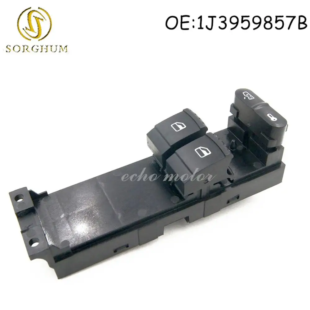 Новый 1J3 959 857 1J3959857B Главная панель Выключатель питания окна для VW Golf MK4 2 дверь
