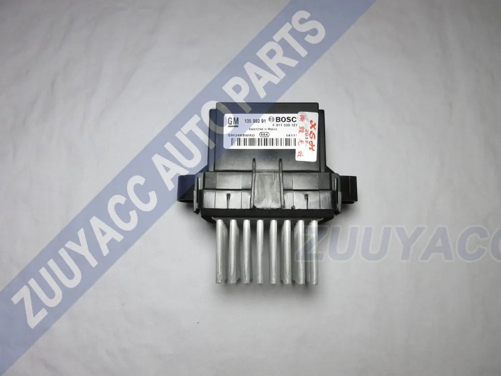 OEM нагреватель Вентилятор резистора для Chevrolet Cruze 09 14 13598091|Детали обогревателя| |