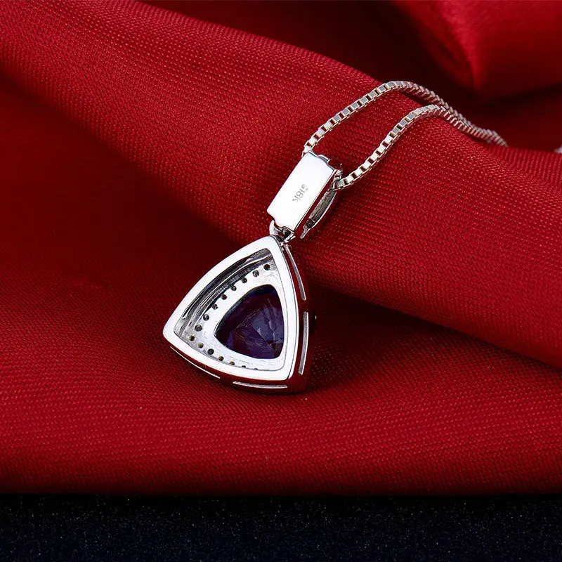 LOVERJEWELRY Для женщин кулон фантастические Винтаж трлн 8x8 мм 18Kt из белого золота с