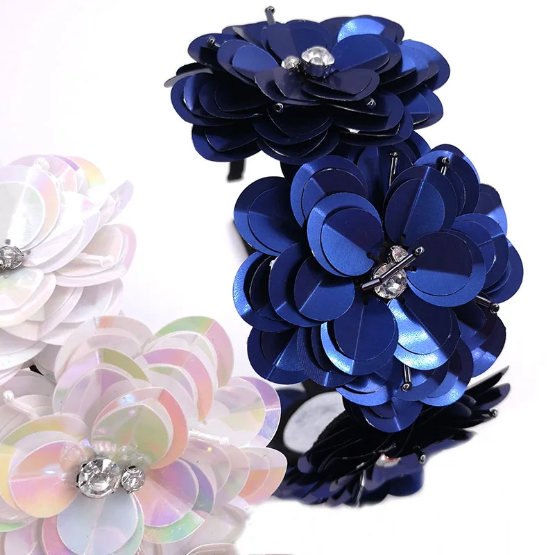 GZHilovingL New Baby Girls Summer Flower Hairbands Cute Kids Childs Handmade Party Headband Hair Accessories Photography | Детская