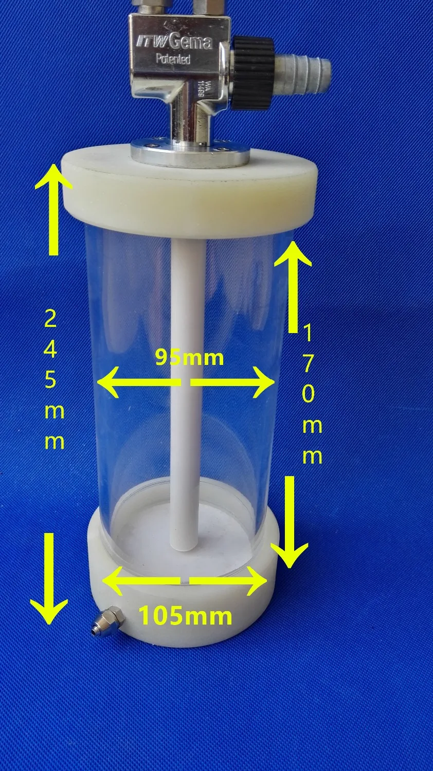 Электростатическое порошковое покрытие эксперимент с бункером миниатюрный