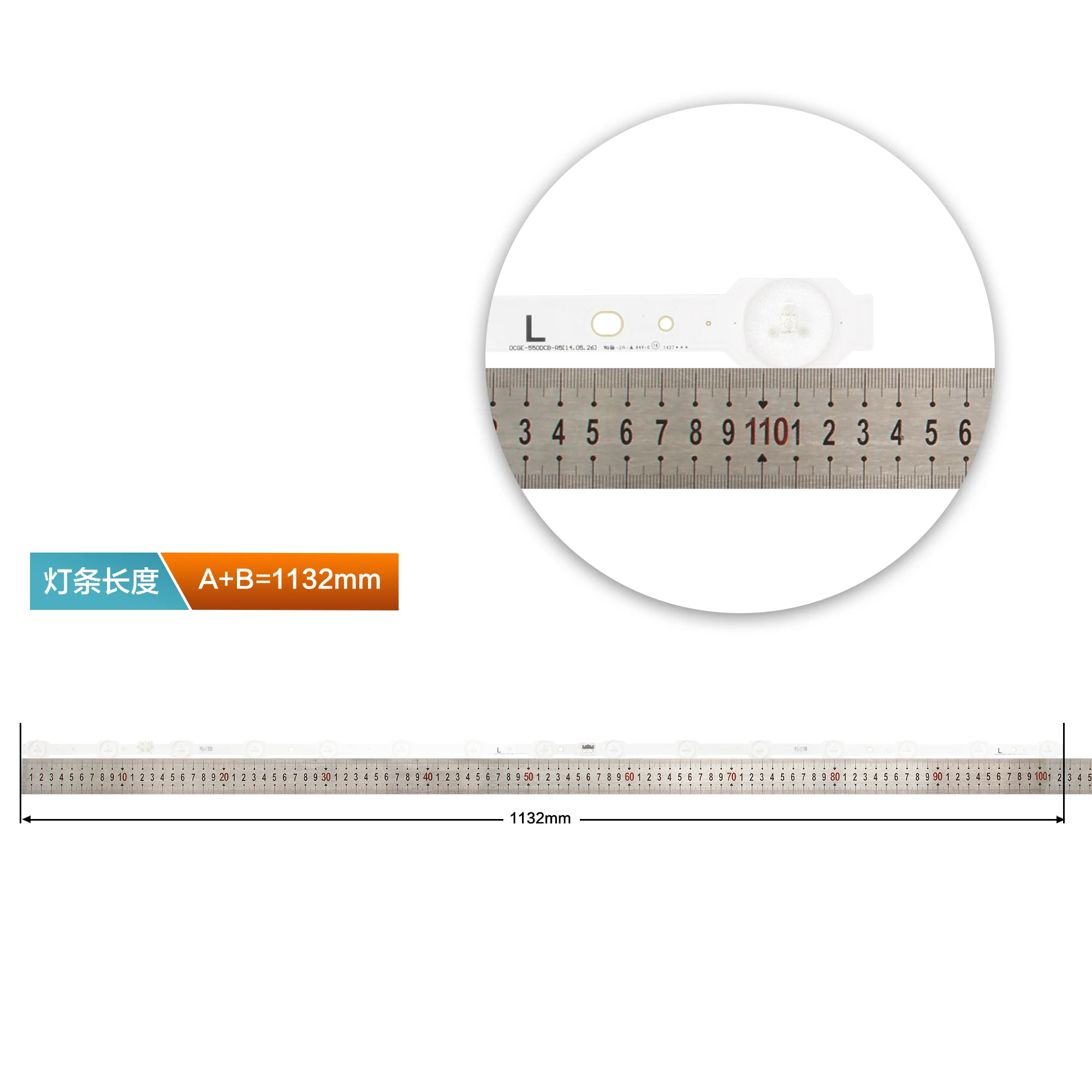 16 шт. 15LED UA55HU7800J полосы схемы DCGE 550DCB R5 DCA R5|ЖК-экраны и панели для планшетов| |