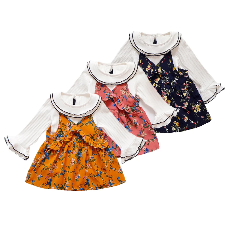 2018 весенне осенний зимний комплект для малышей комплекты одежды маленьких