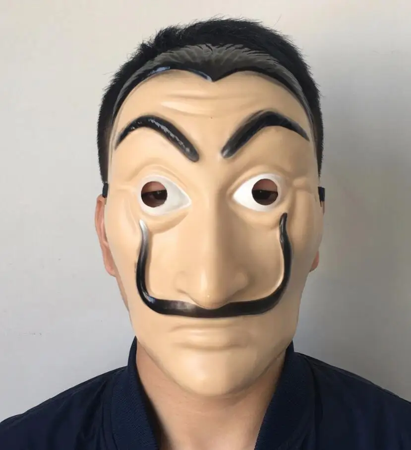 Salvador Dali Movie Costume Money Heist The House of cards La Casa De Papel Cosplay Halloween Party Costumes for kids |