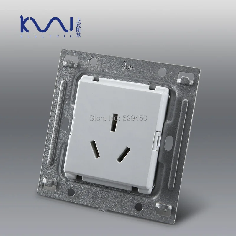 Бесплатная доставка электрическая розетка переменного тока 110 ~ 250В 16А 3 контакта.