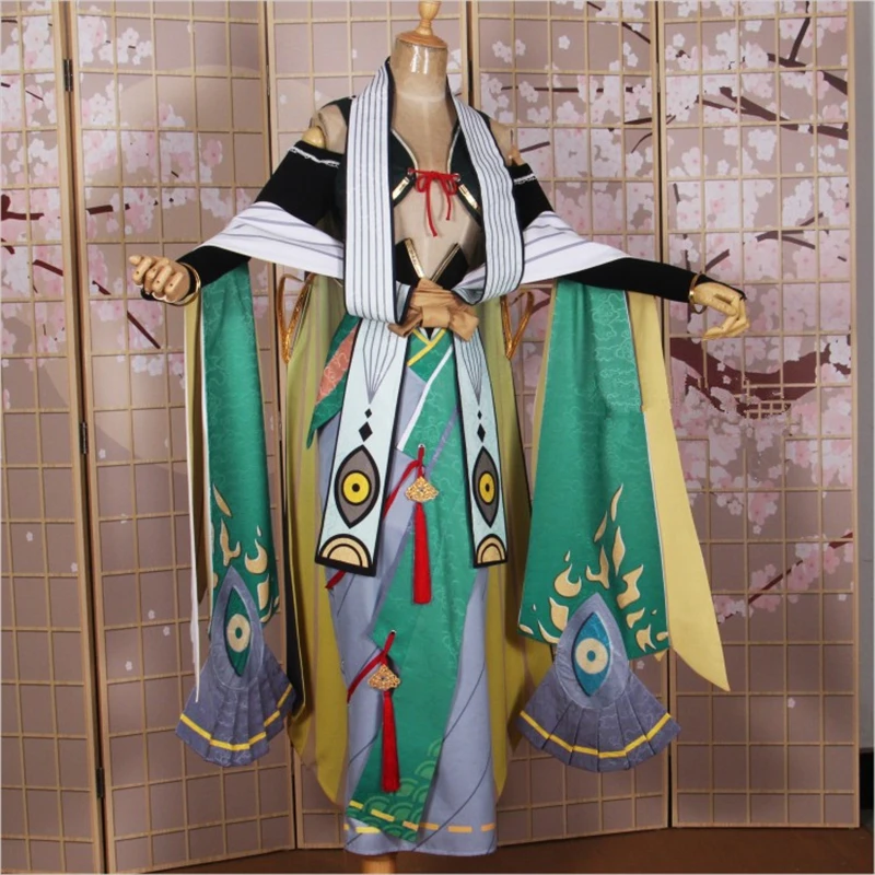 Костюм для косплея SSR Yi Mulian из игры Onmyoji женское платье Униформа костюмы на