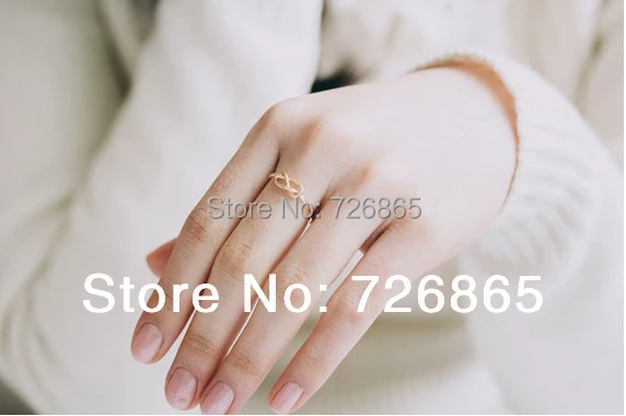 Оптовая продажа 10 шт./лот Kpop кольцо с узлом в форме сердца разные цвета модные