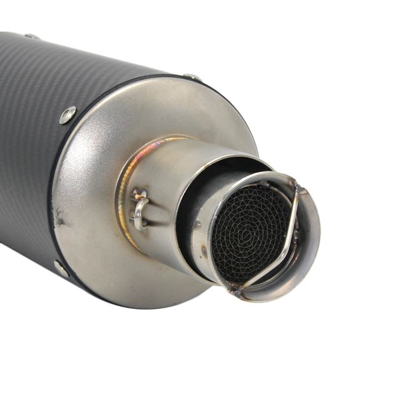 ZS Racing 51 мм передний конец дБ убийца для мотоцикла Akrapovic глушитель дБ убийца катализатор глушитель шумоподавитель