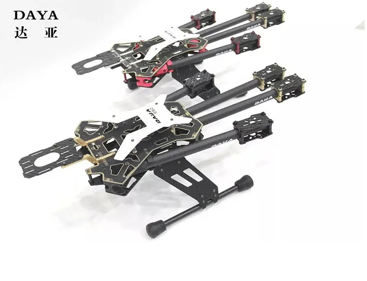 DIY FPV квадрокоптер Allen 550 задняя складная рамка из углеродного волокна для