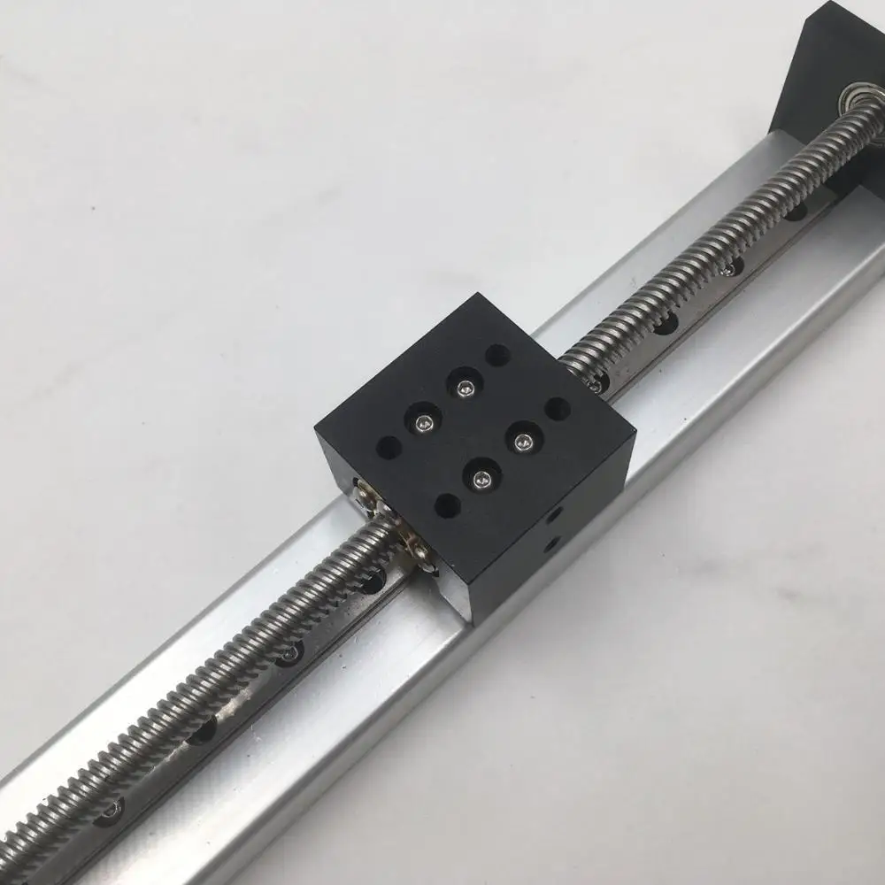 Funssor 240 мм путешествия CNC линейный рельс направляющий движения этап TR8x8 винт