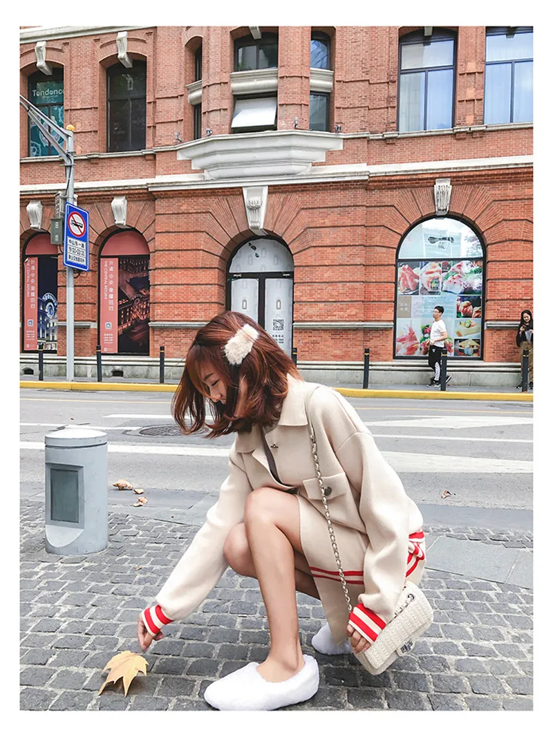 Женские комплекты 2019 новый модный кардиган юбка Костюмы High Street 2 шт. наряды